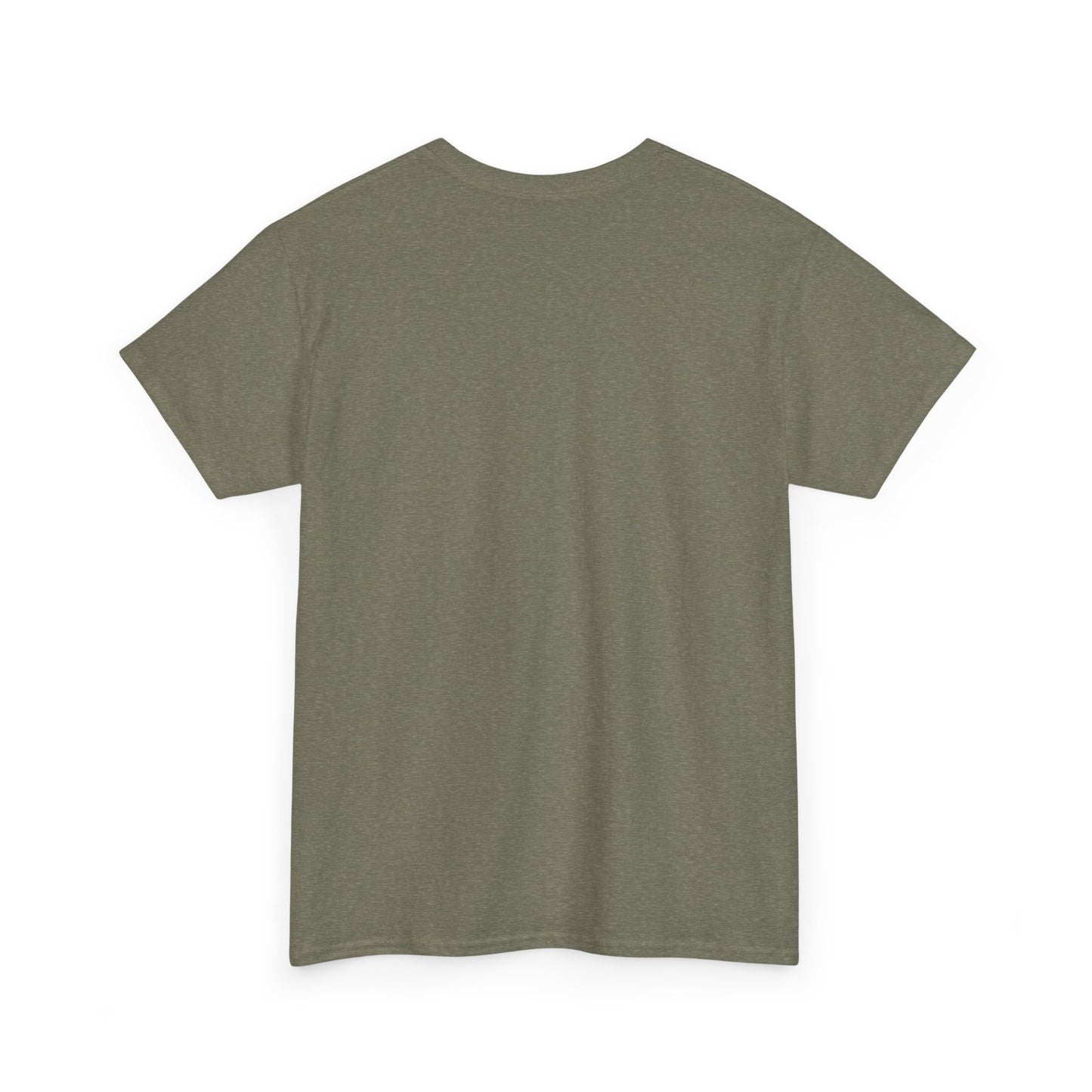 Unisex Heavy Cotton Tee. BLACK AND GREEN Hex Shrugs Rock n Roll