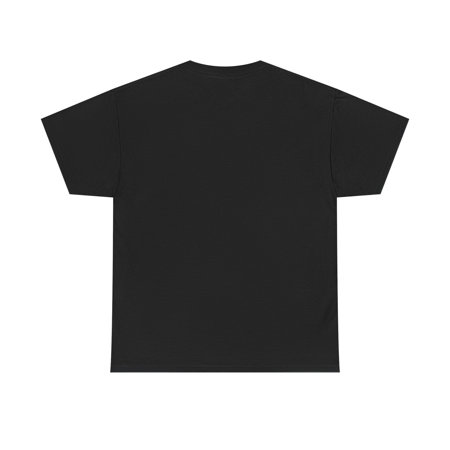 Unisex Heavy Cotton Tee. BLACK AND GREEN Hex Shrugs Rock n Roll